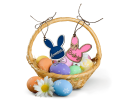 Custom Easter Basket Name Tag Girl