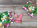 Custom Easter Basket Name Tag Girl