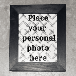 Add your own photo Hidden Gun Shadow Box